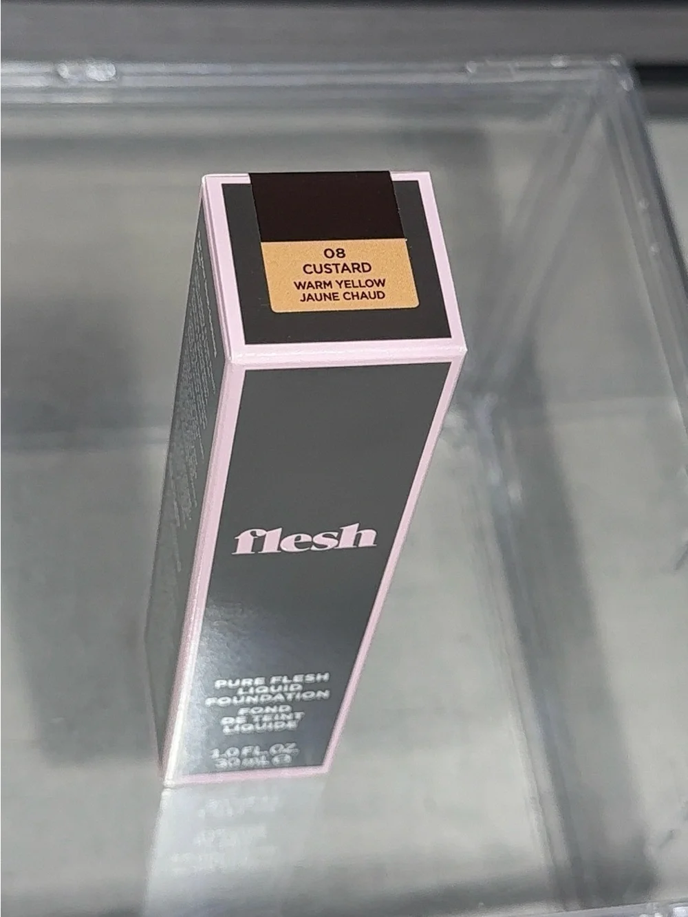 Flesh Pure Flesh Liquid Foundation - Custard (Warm Yellow)